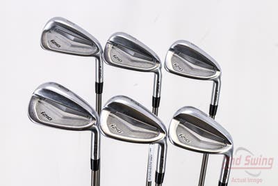 Ping i210 Iron Set 6-PW AW Aerotech SteelFiber fc70 Graphite Senior Right Handed Black Dot 37.5in