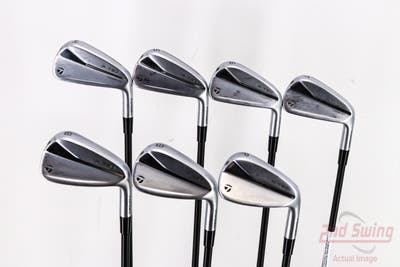 TaylorMade 2021 P790 Iron Set 4-PW FST KBS MAX Graphite 75 Graphite Stiff Right Handed 37.75in