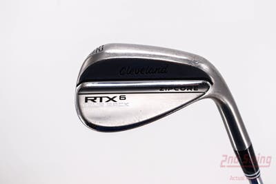 Cleveland RTX 6 ZipCore Tour Rack Raw Wedge Gap GW 52° 10 Deg Bounce Dynamic Gold Spinner TI Steel Wedge Flex Right Handed 35.75in
