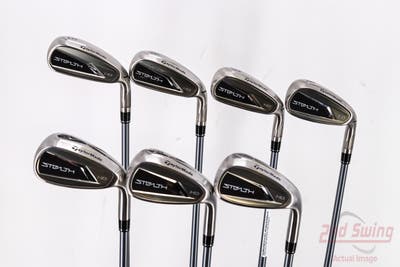 TaylorMade Stealth HD Iron Set 5-GW Fujikura NX Red/Silver 50 Graphite Senior Right Handed 38.5in