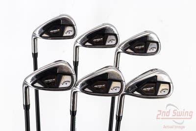 Callaway Rogue ST Max Iron Set 6-PW GW Project X Cypher 50 Graphite Senior Left Handed 36.5in