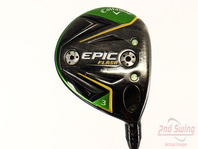 Callaway EPIC Flash Sub Zero Fairway Wood 3 Wood 3W 15° Project X EvenFlow Riptide 50 Graphite Regular Right Handed 42.5in