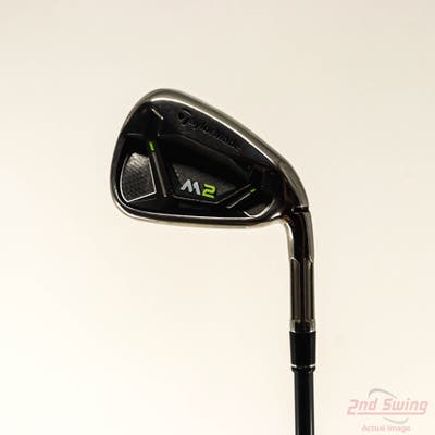 TaylorMade 2019 M2 Single Iron 6 Iron TM M2 Reax Graphite Stiff Right Handed 38.5in