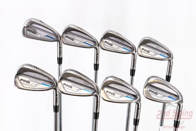 Ping 2015 i Iron Set 4-PW GW Nippon NS Pro Modus 3 Tour 105 Steel Regular Right Handed Black Dot 38.0in
