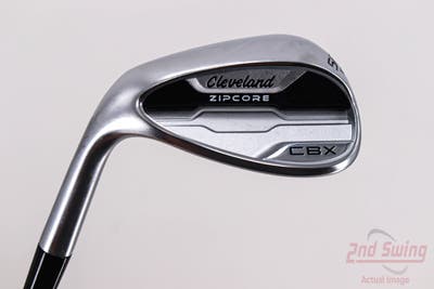 Cleveland CBX Zipcore Wedge Sand SW 56° 12 Deg Bounce Dynamic Gold Tour Issue S400 Steel Wedge Flex Left Handed 35.5in