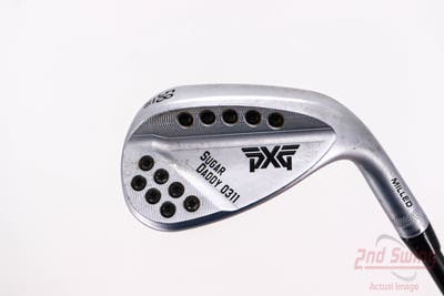 PXG 0311 Sugar Daddy Milled Chrome Wedge Lob LW 58° 9 Deg Bounce Mitsubishi MMT 70 Graphite Regular Right Handed 35.0in