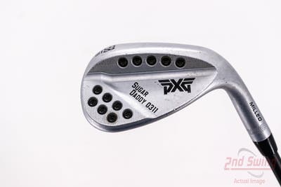 PXG 0311 Sugar Daddy Milled Chrome Wedge Lob LW 58° 9 Deg Bounce Mitsubishi MMT 70 Graphite Regular Right Handed 34.5in