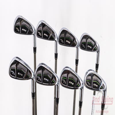 Callaway Epic Iron Set 4-PW AW UST Mamiya Recoil 760 ES Graphite Regular Right Handed 39.0in