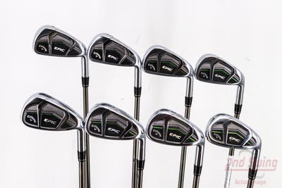 Callaway Epic Iron Set 4-PW AW UST Mamiya Recoil 760 ES Graphite Regular Right Handed 39.0in