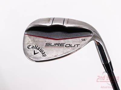 Callaway Sure Out Wedge Lob LW 58° UST Mamiya 65 SURE OUT Graphite Wedge Flex Right Handed 35.0in