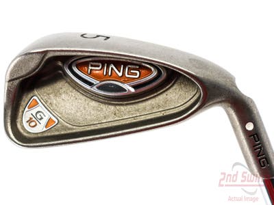 Ping G10 Single Iron 5 Iron Ping AWT Steel Regular Right Handed White Dot 38.75in