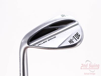 TaylorMade Milled Grind HI-TOE 3 Chrome Wedge Lob LW 58° 10 Deg Bounce Nippon NS Pro 950GH Steel Stiff Left Handed 35.25in