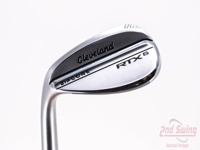 Cleveland RTX 6 ZipCore Tour Satin Wedge Sand SW 56° 10 Deg Bounce Dynamic Gold Spinner TI Steel Wedge Flex Left Handed 35.5in