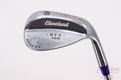 Cleveland 588 RTX 2.0 Tour Satin Wedge Lob LW 60° 12 Deg Bounce Cleveland ROTEX Wedge Steel Wedge Flex Right Handed 35.0in