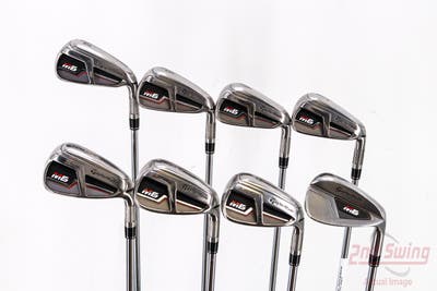 TaylorMade M6 Iron Set 4-PW GW FST KBS MAX 85 Steel Regular Right Handed 38.5in