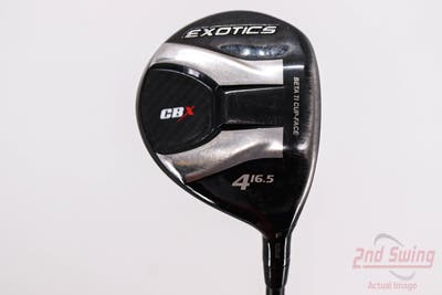 Tour Edge Exotics CBX Fairway Wood 4 Wood 4W 16.5° Project X HZRDUS Red 62 Graphite Regular Right Handed 42.5in