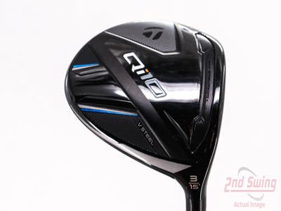TaylorMade Qi10 Fairway Wood 3 Wood 3W 15° Graphite Design Tour AD XC-7 Graphite X-Stiff Right Handed 43.25in