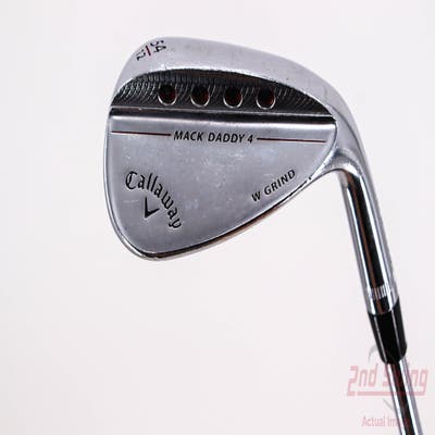 Callaway Mack Daddy 4 Chrome Wedge Sand SW 54° 12 Deg Bounce W Grind Project X LZ 5.5 Steel Regular Right Handed 35.25in