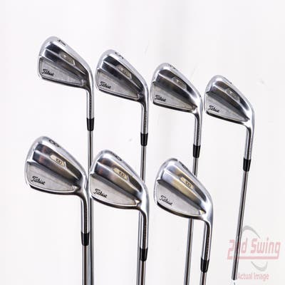 Titleist 2021 T100 Iron Set 4-PW Project X Rifle 6.0 Steel Stiff Right Handed 38.25in