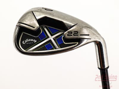 Callaway X-22 Single Iron Pitching Wedge PW Callaway Stock Graphite Graphite Regular Right Handed 35.5in