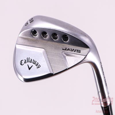 Callaway Jaws Full Toe Raw Face Chrome Wedge Lob LW 58° 10 Deg Bounce Dynamic Gold Spinner TI 115 Steel Wedge Flex Right Handed 34.75in