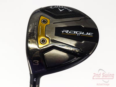 Callaway Rogue ST Max Draw Fairway Wood 3 Wood 3W 16° Project X Cypher 50 Graphite Regular Left Handed 43.25in