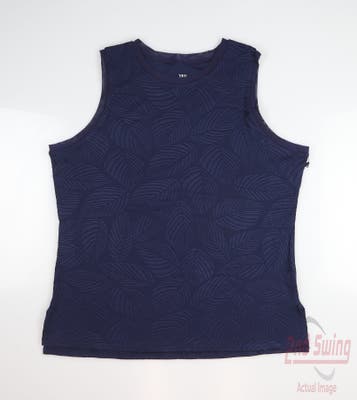 New Womens Tail Golf Tank Top Large L Navy Blue MSRP $101