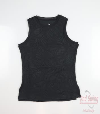 New Womens Tail Golf Tank Top Small S Black MSRP $101