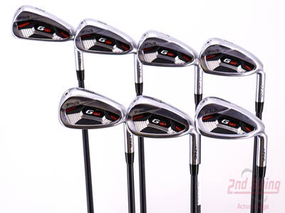 Ping G410 Iron Set 5-PW AW ALTA CB Red Graphite Regular Right Handed Blue Dot 38.5in