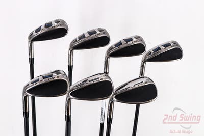 Cleveland Launcher XL Halo Iron Set 5-PW AW Project X Cypher 50 Graphite Senior Left Handed 39.0in