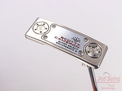 Mint Titleist Scotty Cameron Super Select Squareback 2 Putter Steel Right Handed 33.0in