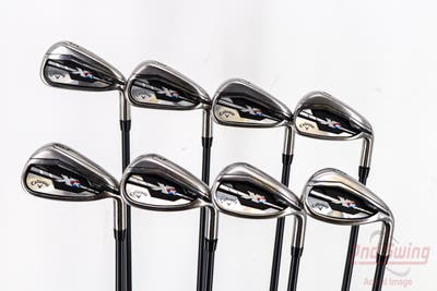 Callaway XR Iron Set 5-PW AW SW Project X SD Graphite Regular Right Handed 38.25in