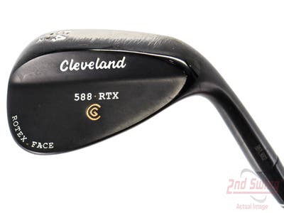 Cleveland 588 RTX Custom Black Nickel Wedge Sand SW 54° 12 Deg Bounce True Temper Dynamic Gold Steel Wedge Flex Right Handed 35.5in