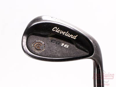 Cleveland CG16 Black Zip Groove Wedge Sand SW 56° 10 Deg Bounce Cleveland Traction Wedge Steel Wedge Flex Right Handed 35.5in