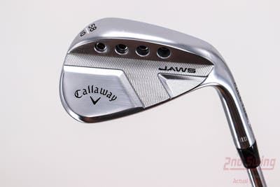 Mint Callaway Jaws Full Toe Raw Face Chrome Wedge Lob LW 58° 10 Deg Bounce Dynamic Gold Spinner TI Steel Wedge Flex Right Handed 35.0in