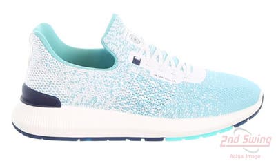 New Womens Golf Shoe Peter Millar Sneaker 9.5 Blue MSRP $155 LF22EF11