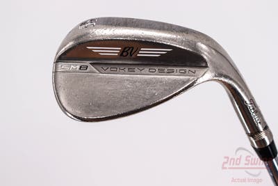 Titleist Vokey SM8 Brushed Steel Wedge Lob LW 60° 10 Deg Bounce S Grind Titleist Vokey BV Steel Wedge Flex Right Handed 36.5in