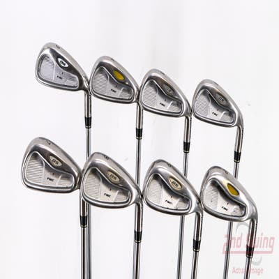 TaylorMade Rac OS 2005 Iron Set 3-PW TM T-Step 90 Steel Regular Right Handed 38.25in