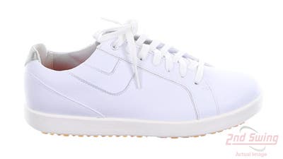 New Womens Golf Shoe Footjoy 2024 FJ Links Medium 10 White MSRP $145 98148