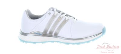 New Womens Golf Shoe Adidas Tour360 XT-SL 7 White/Silver MSRP $160 EG6483