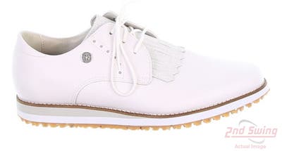 New Womens Golf Shoe Footjoy 2021 FJ Sport Retro Medium 7 White MSRP $130 92389