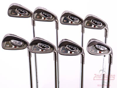Ping i15 Iron Set 4-PW AW AWT Steel Stiff Right Handed Black Dot 38.0in