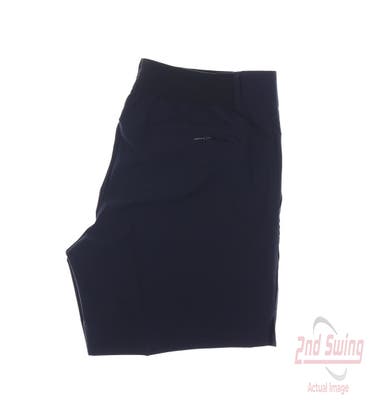 New Womens Daily Sports Shorts 6 Navy Blue MSRP $96
