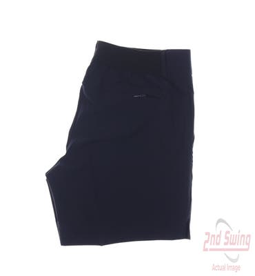 New Womens Daily Sports Shorts 4 Navy Blue MSRP $96