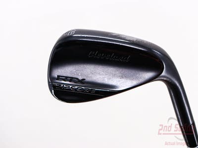 Cleveland RTX ZipCore Black Satin Wedge Pitching Wedge PW 48° 10 Deg Bounce Cleveland ROTEX Wedge Graphite Wedge Flex Right Handed 35.75in