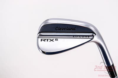 Cleveland RTX 6 ZipCore Tour Satin Wedge Pitching Wedge PW 48° 10 Deg Bounce Aerotech SteelFiber fc90cw Graphite Regular Right Handed 35.5in