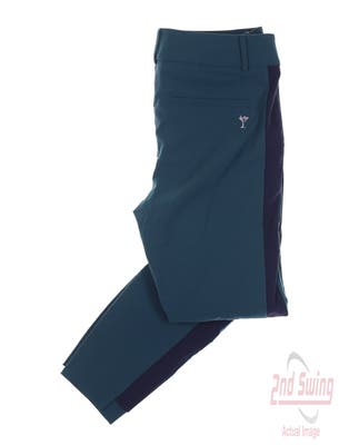 New Womens Golftini Pants Small S x Green MSRP $108
