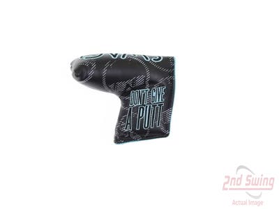 Swag Don't Give a Putt Putter Headcover Black/Baby Blue