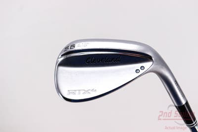 Cleveland RTX 4 Tour Satin Wedge Sand SW 56° 10 Deg Bounce Dynamic Gold Tour Issue S400 Steel Stiff Right Handed 35.25in