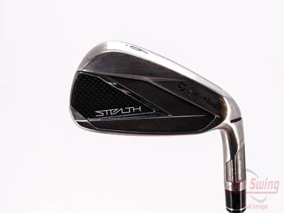TaylorMade Stealth Single Iron 6 Iron FST KBS MAX 85 MT Steel Regular Right Handed 37.75in